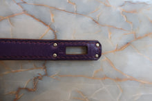 Load image into Gallery viewer, HERMES BIRKIN 25 Swift leather Ultraviolet □N Engraving Hand bag 700040060