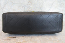 Load image into Gallery viewer, CHANEL Big Matelasse Single flap chain shoulder bag Lambskin Black/Gold hadware Shoulder bag 700080220