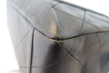 Load image into Gallery viewer, CHANEL Big Matelasse Single flap chain shoulder bag Lambskin Black/Gold hadware Shoulder bag 700080220