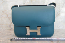 画像をギャラリービューアに読み込む, HERMES/エルメス コンスタンス3 ミニ エバーカラー ヴェールボスフォール D刻印 ショルダーバッグ 700050270