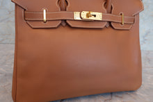 画像をギャラリービューアに読み込む, HERMES/エルメス バーキン30 ヴォーエプソン ゴールド □P刻印 ハンドバッグ 700110097