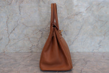 画像をギャラリービューアに読み込む, HERMES/エルメス バーキン30 ヴォーエプソン ゴールド □P刻印 ハンドバッグ 700110097