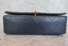 画像をギャラリービューアに読み込む, CHANEL/シャネル マトラッセチェーンショルダーバッグ ラムスキン ネイビー/ゴールド金具 ショルダーバッグ 800010214