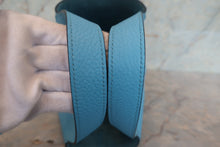 将图片加载到图库查看器,HERMES PICOTIN LOCK PM Clemence leather Blue du nord C刻印 Hand bag 700120243