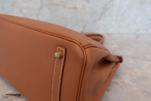 画像をギャラリービューアに読み込む, HERMES/エルメス バーキン30 ヴォーエプソン ゴールド □P刻印 ハンドバッグ 700110097