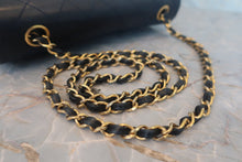 画像をギャラリービューアに読み込む, CHANEL/シャネル マトラッセチェーンショルダーバッグ ラムスキン ネイビー/ゴールド金具 ショルダーバッグ 800010214