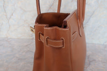 画像をギャラリービューアに読み込む, HERMES/エルメス バーキン30 ヴォーエプソン ゴールド □P刻印 ハンドバッグ 700110097