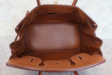 画像をギャラリービューアに読み込む, HERMES/エルメス バーキン30 ヴォーエプソン ゴールド □P刻印 ハンドバッグ 700110097