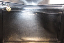 Load image into Gallery viewer, CHANEL Medium Matelasse single flap chain shoulder bag Lambskin Black/Gold hadware Shoulder bag 700080036