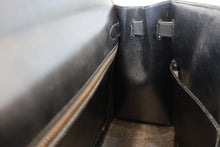 Load image into Gallery viewer, HERMES KELLY 32 Box carf leather Black 〇U Engraving Hand bag 700100066
