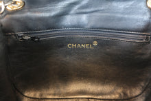 画像をギャラリービューアに読み込む, CHANEL/シャネル ココマークチェーンショルダーバッグ ラムスキン ブラック/ゴールド金具 ショルダーバッグ 800060097