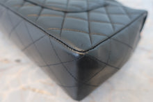 画像をギャラリービューアに読み込む, CHANEL/シャネル マトラッセ親子バッグ(親のみ) ラムスキン ブラック/ゴールド金具 ハンドバッグ 800010229