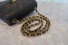 画像をギャラリービューアに読み込む, CHANEL/シャネル ミニマトラッセシングルフラップチェーンショルダーバッグ ラムスキン ブラック/ゴールド金具 ショルダーバッグ 800040038