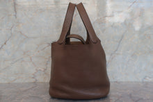 画像をギャラリービューアに読み込む, HERMES/エルメス ピコタンロックPM トリヨンクレマンス エトゥープ ハンドバッグ 700110100