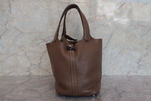 画像をギャラリービューアに読み込む, HERMES/エルメス ピコタンロックPM トリヨンクレマンス エトゥープ ハンドバッグ 700110100