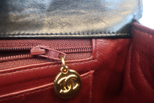 画像をギャラリービューアに読み込む, CHANEL/シャネル マトラッセ親子バッグ(親のみ) ラムスキン ブラック/ゴールド金具 ハンドバッグ 800010229