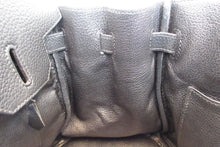 Load image into Gallery viewer, HERMES BIRKIN 30 Clemence leather Black □N Engraving Hand bag 700070135