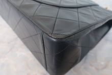 画像をギャラリービューアに読み込む, CHANEL/シャネル デカマトラッセシングルフラップチェーンショルダーバッグ ラムスキン ブラック/ゴールド金具 ショルダーバッグ 800020060