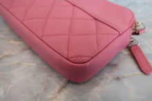 Load image into Gallery viewer, CHANEL CC mark chain wallet Lambskin Pink/Gold hadware Shoulder bag 700030235