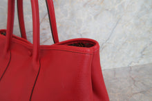 將圖片載入圖庫檢視器 HERMES/エルメス ガーデンツイリーTPM ヴォースイフト ヴァーミリオン □J刻印 トートバッグ 700090043