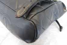 画像をギャラリービューアに読み込む, CHANEL/シャネル マトラッセチェーンリュック ラムスキン ブラック/ゴールド金具 リュック 700080040