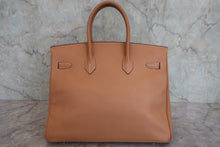 画像をギャラリービューアに読み込む, HERMES/エルメス バーキン35 クシュベル ナチュラル □B刻印 ハンドバッグ 800070188