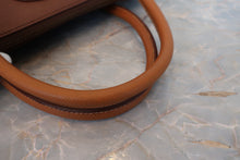 画像をギャラリービューアに読み込む, HERMES/エルメス ボリード35 クシュベル ブラウン/ゴールド 〇X刻印 ショルダーバッグ 700110095