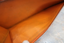 Load image into Gallery viewer, HERMES  Bearn Dupri Epsom leather Orange □I Engraving Wallet 700050244