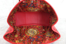 將圖片載入圖庫檢視器 HERMES/エルメス ガーデンツイリーTPM ヴォースイフト ヴァーミリオン □J刻印 トートバッグ 700090043