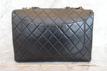 將圖片載入圖庫檢視器 CHANEL/シャネル 中マトラッセシングルフラップチェーンショルダーバッグ ラムスキン ブラック/ゴールド金具 ショルダーバッグ 700030077