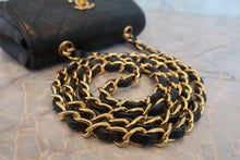 画像をギャラリービューアに読み込む, CHANEL/シャネル ミニマトラッセチェーンショルダーバッグ ラムスキン ブラック/ゴールド金具 ショルダーバッグ 800020005