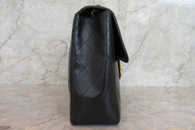 將圖片載入圖庫檢視器 CHANEL/シャネル 中マトラッセシングルフラップチェーンショルダーバッグ ラムスキン ブラック/ゴールド金具 ショルダーバッグ 700030077