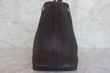 将图片加载到图库查看器,HERMES GARDEN PARTY PM Negonda leather Ebene T刻印 Tote bag 800070181
