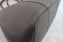 将图片加载到图库查看器,HERMES GARDEN PARTY PM Negonda leather Ebene T刻印 Tote bag 800070181