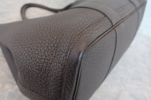 将图片加载到图库查看器,HERMES GARDEN PARTY PM Negonda leather Ebene T刻印 Tote bag 800070181