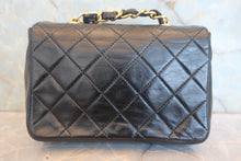 画像をギャラリービューアに読み込む, CHANEL/シャネル ミニマトラッセチェーンショルダーバッグ ラムスキン ブラック/ゴールド金具 ショルダーバッグ 800020005