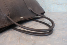 将图片加载到图库查看器,HERMES GARDEN PARTY PM Negonda leather Ebene T刻印 Tote bag 800070181