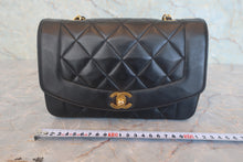 將圖片載入圖庫檢視器 CHANEL/シャネル ダイアナマトラッセチェーンショルダーバッグ ラムスキン ブラック/ゴールド金具 ショルダーバッグ 800030100