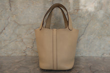 画像をギャラリービューアに読み込む, HERMES/エルメス ピコタンロックPM トリヨンクレマンス パルシュマン □L刻印 ハンドバッグ 700110102