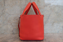 Load image into Gallery viewer, HERMES PICOTIN LOCK PM Clemence leather Rose jaipur □P Engraving Hand bag 700100078