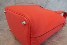 Load image into Gallery viewer, HERMES PICOTIN LOCK PM Clemence leather Rose jaipur □P Engraving Hand bag 700100078