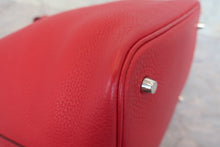 画像をギャラリービューアに読み込む, HERMES/エルメス ピコタンロックMM トリヨンクレマンス ルージュカザック X刻印 ハンドバッグ 800010218