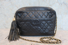 画像をギャラリービューアに読み込む, CHANEL/シャネル マトラッセフリンジチェーンショルダーバッグ キャビアスキン ブラック/ゴールド金具 ショルダーバッグ 800060161