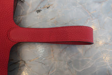 画像をギャラリービューアに読み込む, HERMES/エルメス ピコタンロックMM トリヨンクレマンス ルージュカザック X刻印 ハンドバッグ 800010218