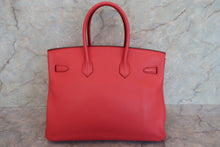 Load image into Gallery viewer, HERMES BIRKIN 35 Clemence leather Bougainvillier □N Engraving Hand bag 700080007