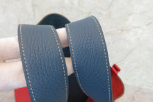 將圖片載入圖庫檢視器 HERMES/エルメス ピコタンロックカザックGM トリヨンクレマンス ルージュカザック/ブルータラサ □P刻印 ハンドバッグ 700090055