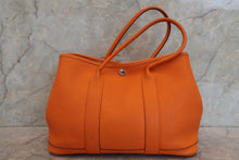Load image into Gallery viewer, HERMES GARDEN PARTY TPM Negonda leather Orange □P Engraving Tote bag 700050074