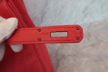 Load image into Gallery viewer, HERMES BIRKIN 35 Clemence leather Bougainvillier □N Engraving Hand bag 700080007