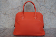 画像をギャラリービューアに読み込む, HERMES/エルメス ボリードリラックス35 ヴォーエプソン オレンジポピー T刻印 ハンドバッグ 800020055