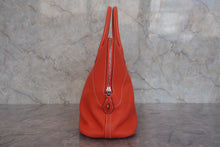 将图片加载到图库查看器,HERMES BOLIDE RELAX 35 Epsom leather Orange poppy T刻印g Hand bag 800020055